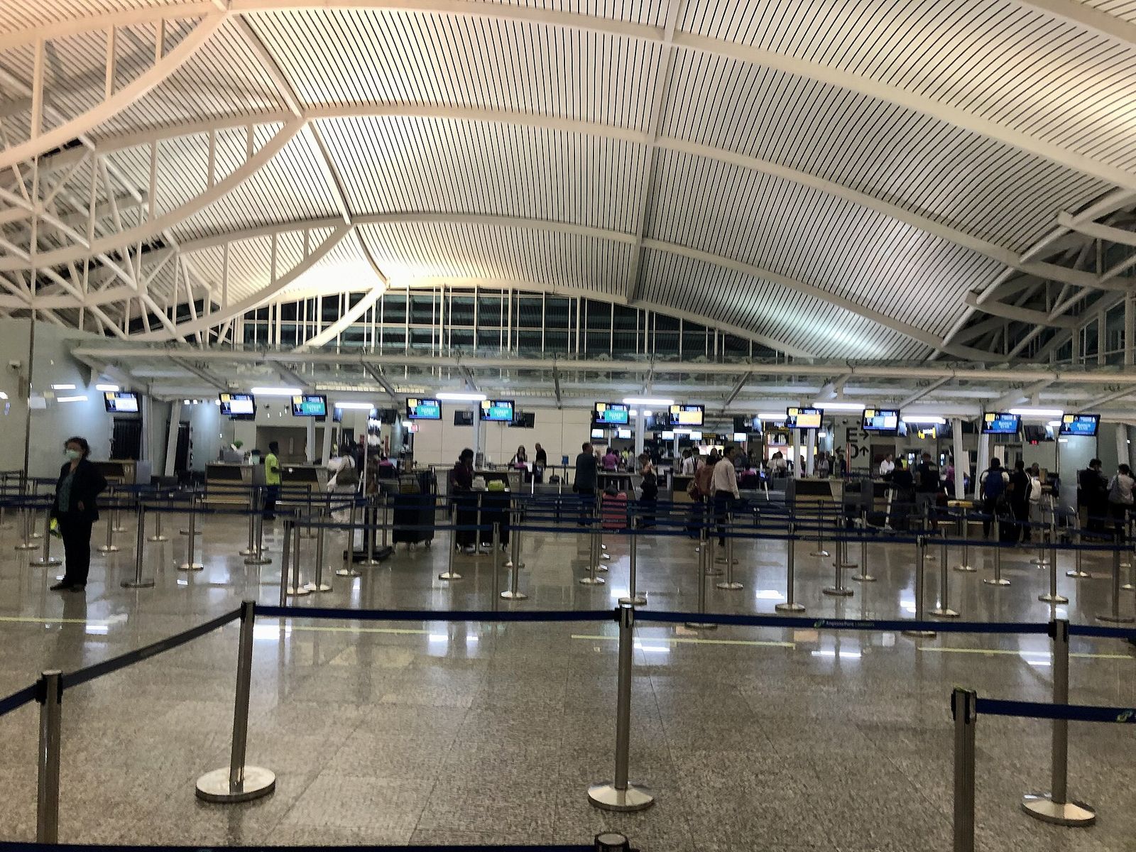 Arrivals hall at Bali Ngurah Rai International Airport