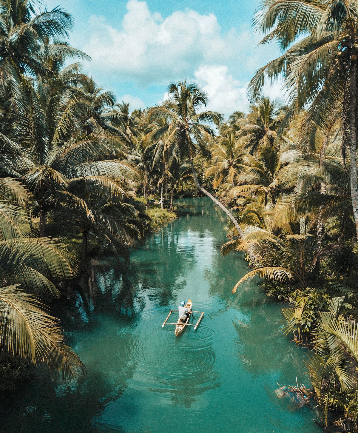 Traveler exploring Bali